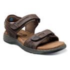 Nunn Bush Regan Men's River Sandals, Size: Medium (13), Med Brown