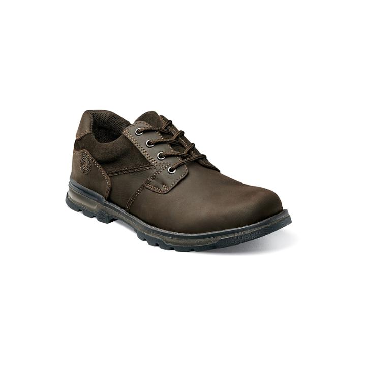 Nunn Bush Phillips Men's Leather Oxfords, Size: 9.5 Wide, Brown