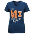 Girls 4-6x Illinois Fighting Illini In Love Tee, Girl's, Size: L (6x), Med Grey