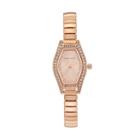 Laura Ashley Women's Crystal Expansion Watch, Pink