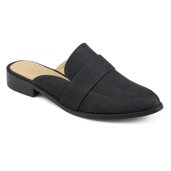 Journee Collection Keely Women's Mules, Size: Medium (9), Black