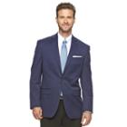 Men's Chaps Classic-fit Performance Blazer, Size: 46 Long, Blue (navy)