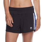 Women's Fila Sport&reg; Knit Waist Woven Running Shorts, Size: Xs, Oxford