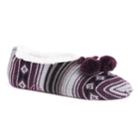 Women's Muk Luks Knit Ballet Slippers, Size: L-xl, Purple