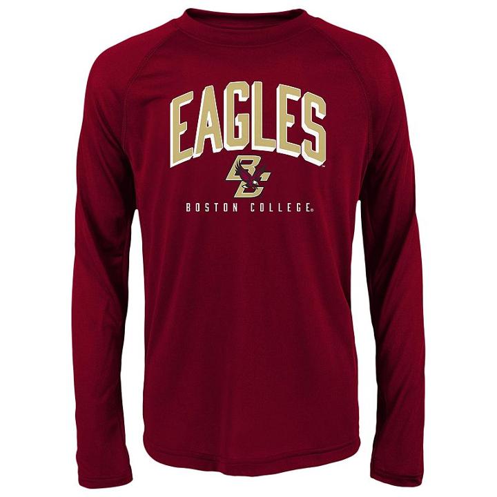 Boys 8-20 Boston College Eagles Arch Tee, Boy's, Size: M(10-12), Red