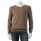 Big & Tall Croft & Barrow&reg; Classic-fit 12gg V-neck Sweater, Men's, Size: 3xb, Med Grey