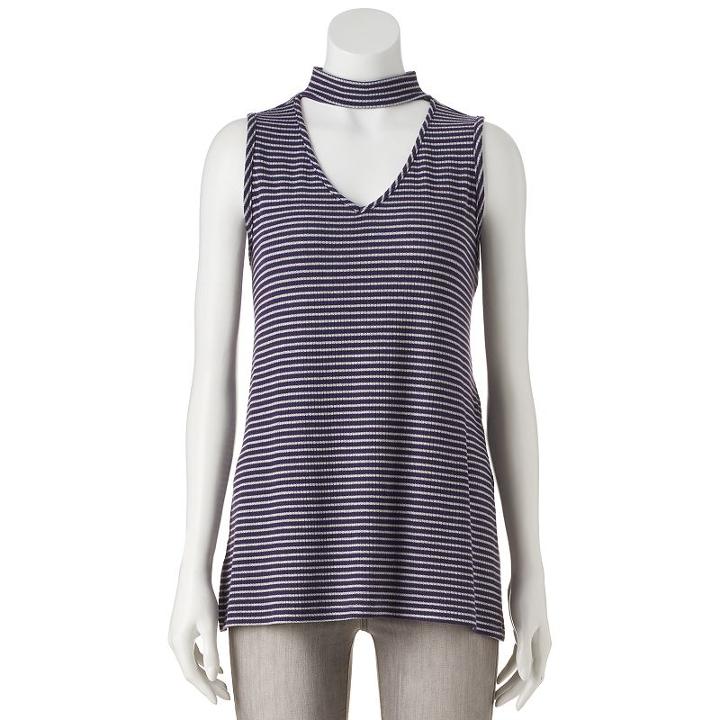 Juniors' Cloudchaser Choker Tank, Teens, Size: Xl, Purple Oth