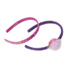 Girls 4-16 Dreamworks Trolls Poppy & Cupcake 2-pk. Headbands, Girl's, Multicolor