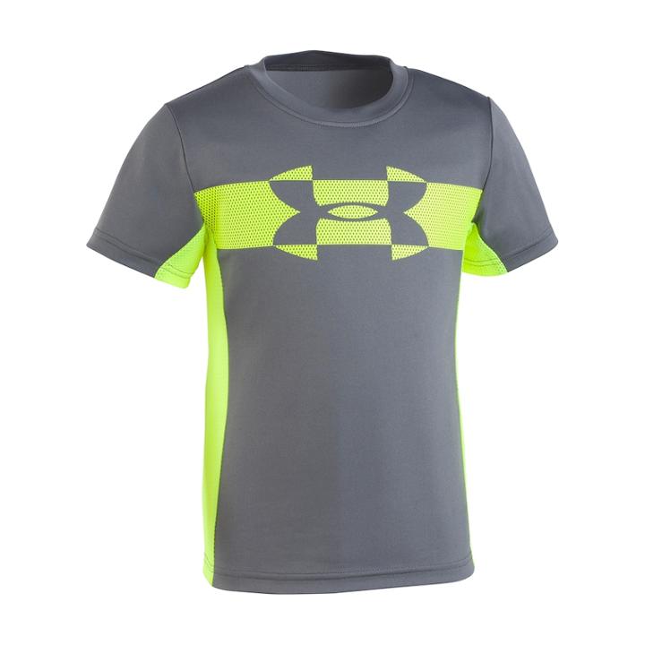 Boys 4-7 Under Armour Mesh Logo Tech Top, Size: 6, Oxford