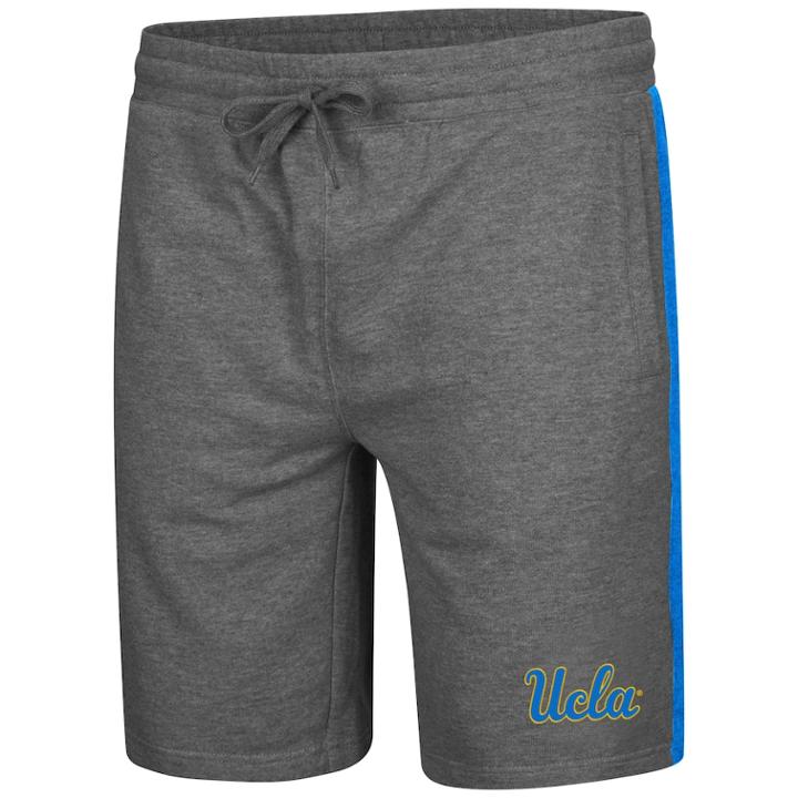 Men's Colosseum Ucla Bruins Sledge Ii Terry Shorts, Size: Xxl, Light Grey