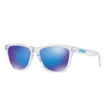 Oakley Frogskins Oo9013 55mm Square Violet Iridium Sunglasses, Women's, Multicolor