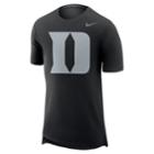 Men's Nike Duke Blue Devils Enzyme Droptail Tee, Size: Large, Black