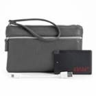 Apt. 9&reg; My Back-up Buddy Smartphone Charging Wristlet, Women's, Med Grey