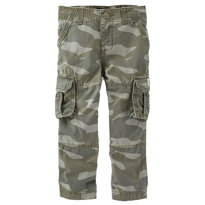 Boys 4-7 Oshkosh B'gosh&reg; Cargo Pants, Boy's, Size: 5, Green
