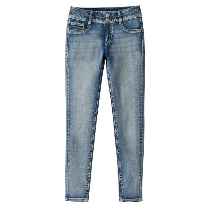 Girls 7-16 & Plus Size Mudd&reg; Flx Stretch Extreme Wash Jeggings, Size: 7, Med Blue