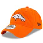 Adult New Era Denver Broncos 9twenty Core Adjustable Cap, Men's, Orange