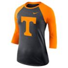 Women's Nike Tennessee Volunteers Baseball Tee, Size: Large, Grey