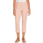 Women's Gloria Vanderbilt Amanda Capris, Size: 6, Med Pink