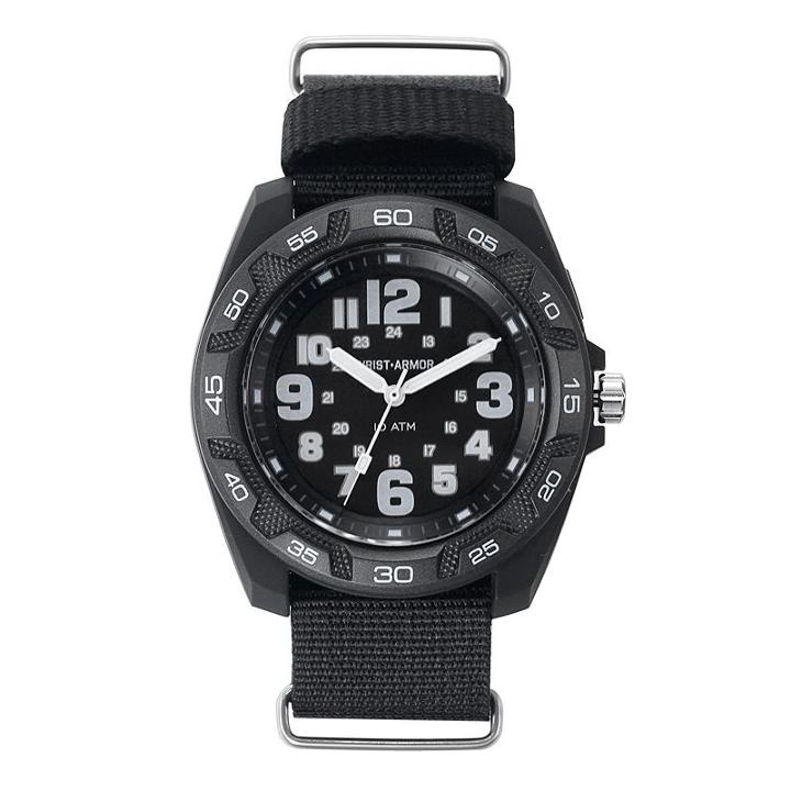 Wrist Armor Men's United States Military C42 Watch - 37600008, Black