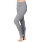 Women's Cuddl Duds Smooth Layer Leggings, Size: Medium, Silver