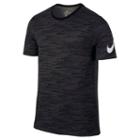 Men's Nike Allover Coder Print Tee, Size: Small, Dark Grey