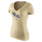Women's Nike Pitt Panthers Wordmark Tee, Size: Xl, Gold