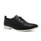 Qupid Tuxedo Women's Oxford Shoes, Girl's, Size: 8.5, Black