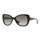 Vogue Vo2819s 58mm Butterfly Gradient Sunglasses, Women's, Black