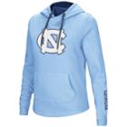 Women's North Carolina Tar Heels Crossover Hoodie, Size: Small, Med Blue