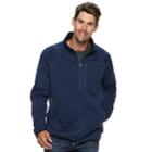 Men's Zeroxposur Beamer Sweater Fleece Jacket, Size: Small, Med Blue