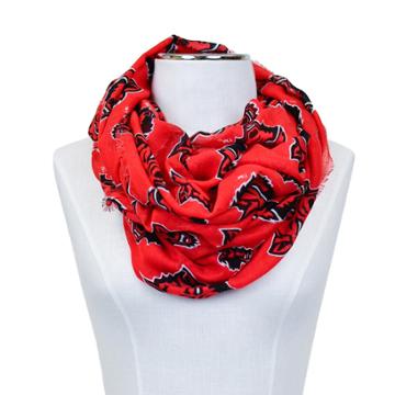 Women's Zoozatz Arkansas State Red Wolves Logo Infinity Scarf, Multicolor