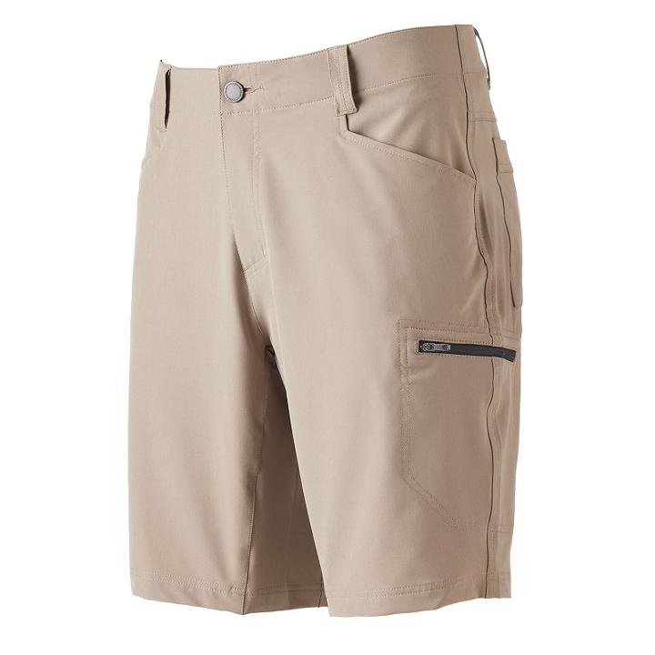 Men's Zeroxposur Anvil Performance Shorts, Size: 34, Med Beige
