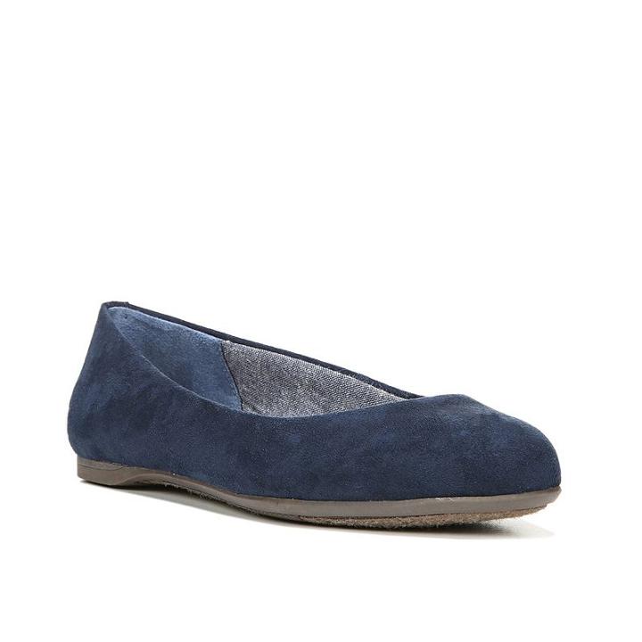 Dr. Scholl's Giorgie Women's Ballet Flats, Size: 9 Wide, Dark Blue