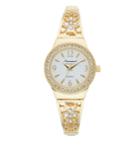 Precision By Gruen Women's Filigree & Crystal Accent Expansion Watch, Size: Medium, Yellow