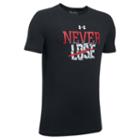Boys 8-20 Under Armour Never Lose Tee, Size: Small, Black