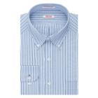 Men's Izod Slim-fit Performx Wrinkle-free Dress Shirt, Size: 17.5-32/33, Blue
