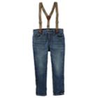Boys 4-12 Oshkosh B'gosh&reg; Slim Fit Suspender Jeans, Size: 5, Blue Other