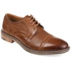 Vance Co. Warren Men's Dress Shoes, Size: Medium (8), Brown