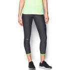 Women's Under Armour Heatgear Ankle Crop Leggings, Size: Large, Grey Other