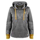 Women's Old Time Hockey Pittsburgh Penguins Annabelle Quarter-zip Hoodie, Size: Large, Black
