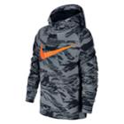 Boys 8-20 Nike Therma Marbled Hoodie, Size: Large, Grey Other