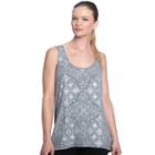 Women's Gaiam Harmony Graphic-print Yoga Tank, Size: Small, White Oth