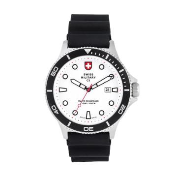 Swiss Military By Charmex(cx) Men's Watch - 79292-9-f, Size: Large, Black