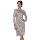 Petite Jessica Howard Lace Sheath Dress, Women's, Size: 4 Petite, Dark Beige