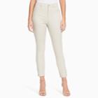 Women's Gloria Vanderbilt Amanda Snap-hem Skinny Ankle Jeans, Size: 14, Brown