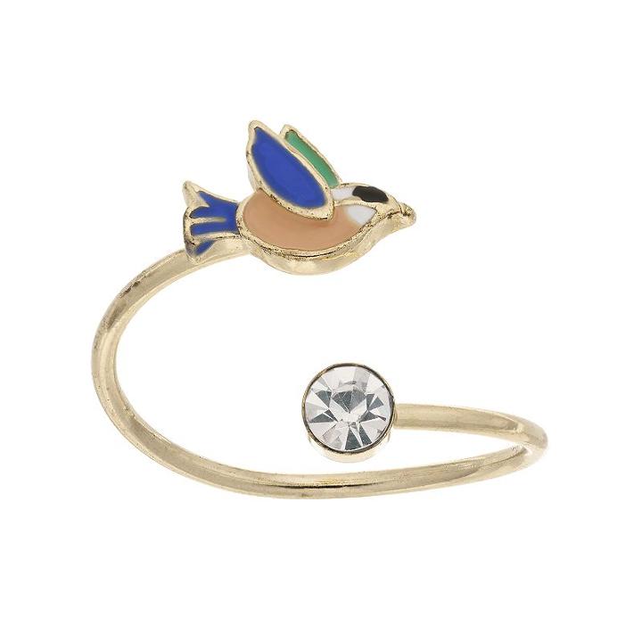 Lc Lauren Conrad Bird Open Ring, Women's, Size: 7, Multicolor