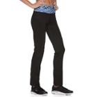 Women's Fila Sport&reg; Printed Slim & Straight Yoga Pants, Size: Small, Oxford