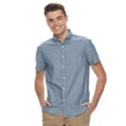 Men's Urban Pipeline&reg; Awesomely Soft Button-down Shirt, Size: Small, Blue (navy)