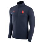 Men's Nike Illinois Fighting Illini Dri-fit Element Pullover, Size: Large, Blue (navy)