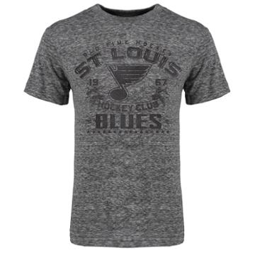 Men's Old Time Hockey St. Louis Blues Granite Tee, Size: Small, Grey